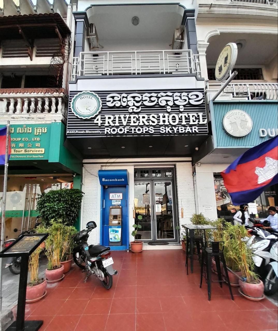 4 Rivers Hotel Phnom Penh Esterno foto